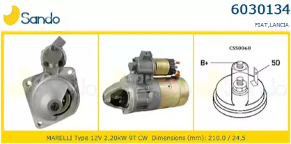 Стартер SANDO 6030134.1