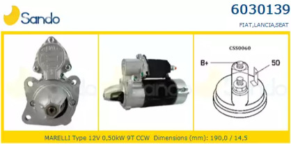 Стартер SANDO 6030139.2