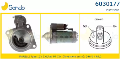 Стартер SANDO 6030177.1