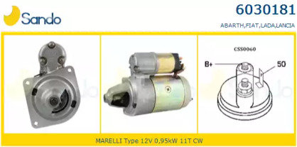 Стартер SANDO 6030181.2
