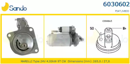 Стартер SANDO 6030602.4
