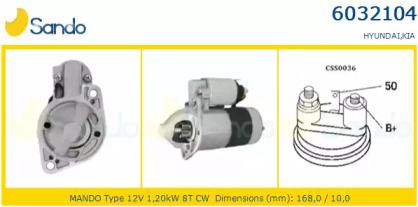 Стартер SANDO 6032104.0
