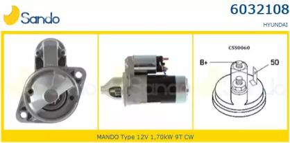 Стартер SANDO 6032108.1