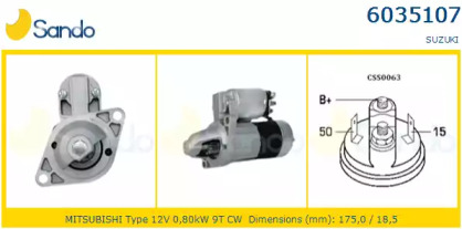 Стартер SANDO 6035107.0