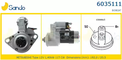 Стартер SANDO 6035111.0