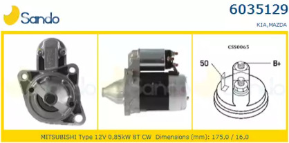 Стартер SANDO 6035129.0