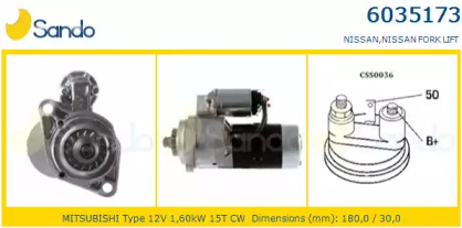 Стартер SANDO 6035173.0