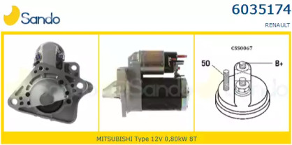 Стартер SANDO 6035174.1
