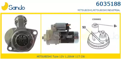 Стартер SANDO 6035188.0