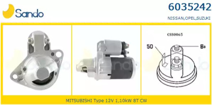 Стартер SANDO 6035242.1