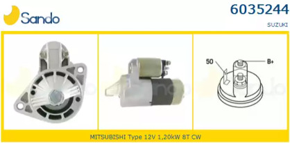 Стартер SANDO 6035244.0