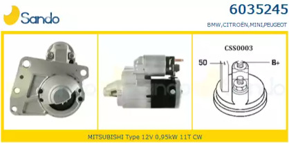 Стартер SANDO 6035245.1