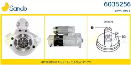 Стартер SANDO 6035256.1