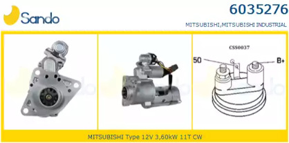Стартер SANDO 6035276.1