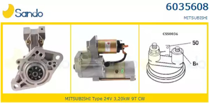 Стартер SANDO 6035608.0
