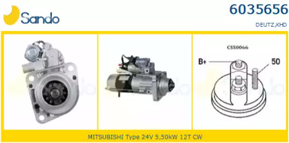 Стартер SANDO 6035656.1