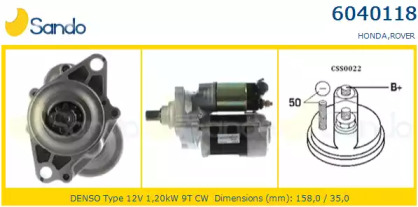 Стартер SANDO 6040118.0