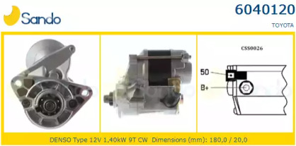 Стартер SANDO 6040120.0