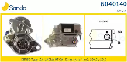 Стартер SANDO 6040140.0