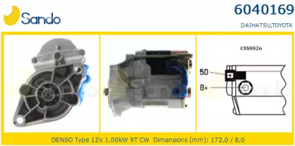 Стартер SANDO 6040169.0