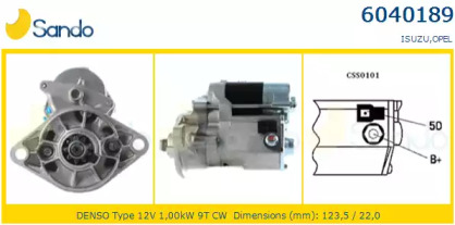 Стартер SANDO 6040189.0