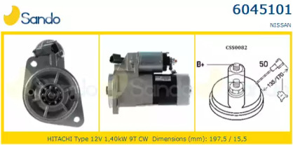Стартер SANDO 6045101.0