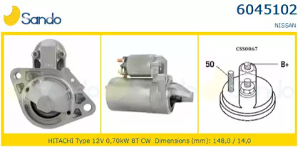Стартер SANDO 6045102.0