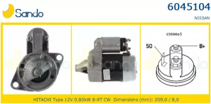 Стартер SANDO 6045104.0