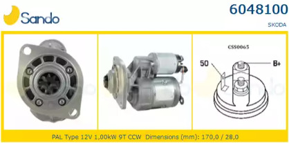Стартер SANDO 6048100.0