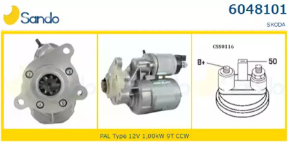 Стартер SANDO 6048101.1