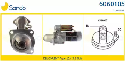 Стартер SANDO 6060105.0