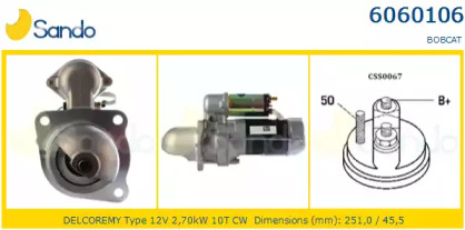 Стартер SANDO 6060106.0