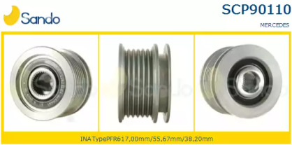 Ременный шкив SANDO SCP90110.0