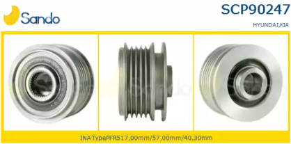 Ременный шкив SANDO SCP90247.0