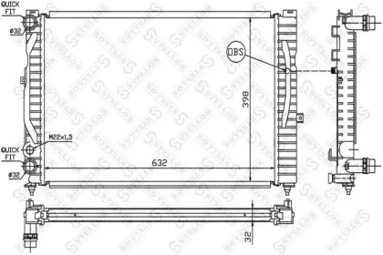 Теплообменник STELLOX 10-25021-SX