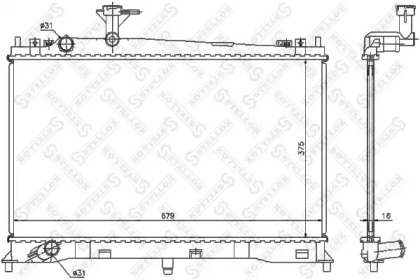 Теплообменник STELLOX 10-25076-SX