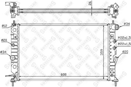 Теплообменник STELLOX 10-25140-SX