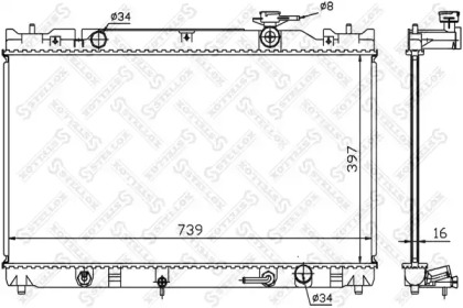 Теплообменник STELLOX 10-25149-SX