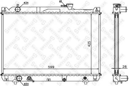 Теплообменник STELLOX 10-25180-SX