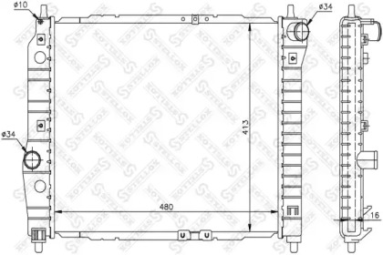 Теплообменник STELLOX 10-25193-SX