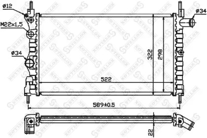 Теплообменник STELLOX 10-25223-SX