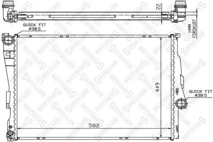 Теплообменник STELLOX 10-25287-SX