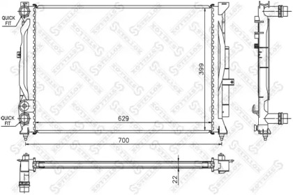 Теплообменник STELLOX 10-25288-SX