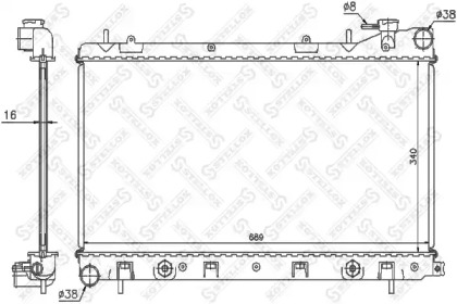 Теплообменник STELLOX 10-25381-SX