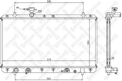 Теплообменник STELLOX 10-25459-SX