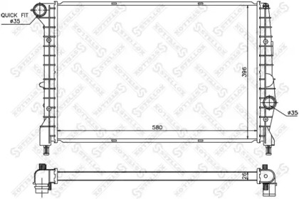 Теплообменник STELLOX 10-25497-SX