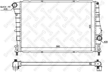 Теплообменник STELLOX 10-25498-SX