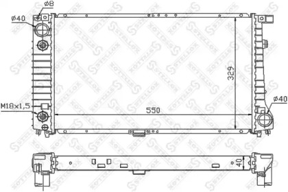 Теплообменник STELLOX 10-25557-SX