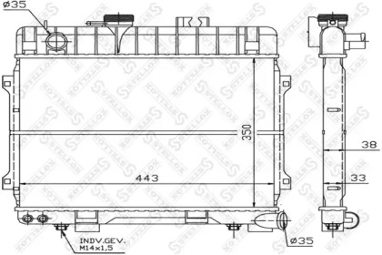 Теплообменник STELLOX 10-25561-SX