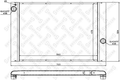 Теплообменник STELLOX 10-25573-SX